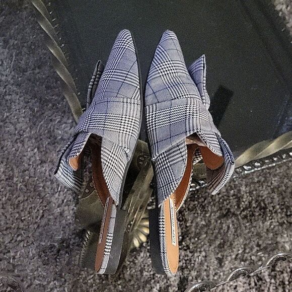 BRAND NEW CAPE ROBBIN POINTED TOE WOMEN"S BOWTIE MULE LOAFERS SLIP-ON FLAT - Picture 7 of 13